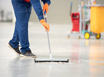 wet floor